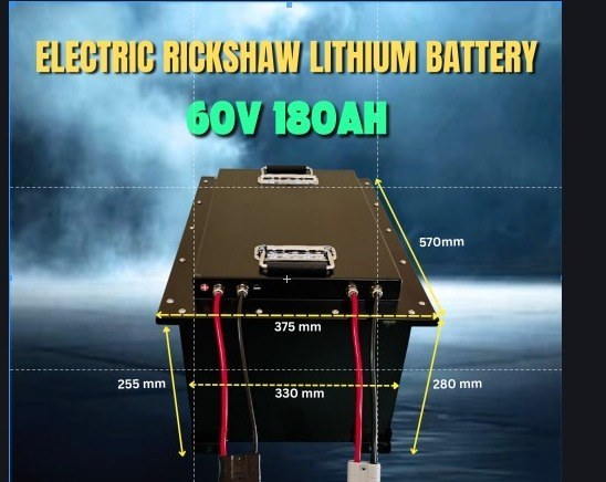 60V 180Ah Lithium E-Rickshaw Battery - photo 2