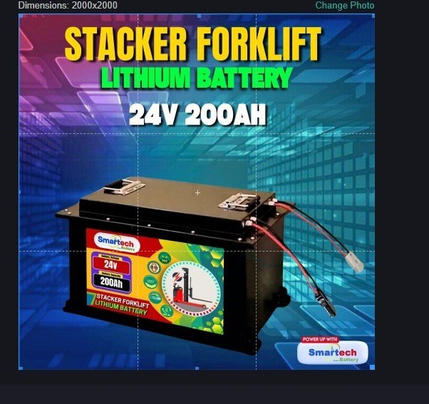 24V 200Ah Lithium Stacker / Forklift Battery - photo 2