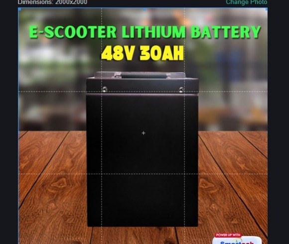 48V 30Ah Lithium E-Scooter Battery - photo 2