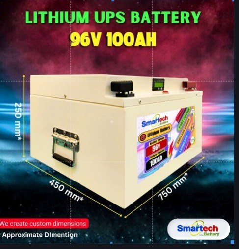 96V 100Ah Lithium UPS Battery