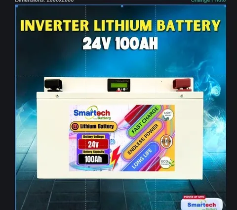 24V 100Ah Lithium Inverter Battery - photo 1