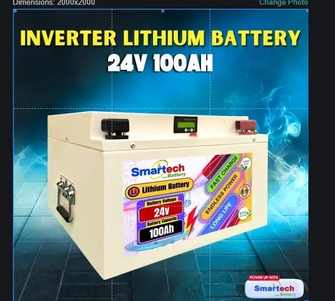 24V 100Ah Lithium Inverter Battery - photo 3