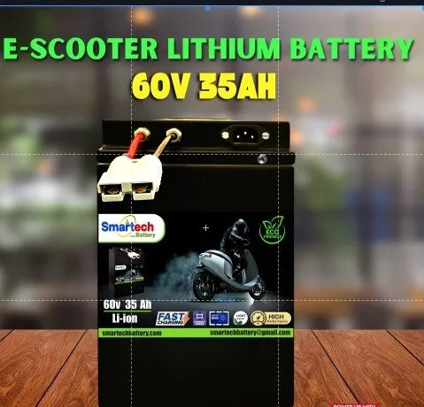60V 35Ah Lithium E-Scooter Battery - photo 1