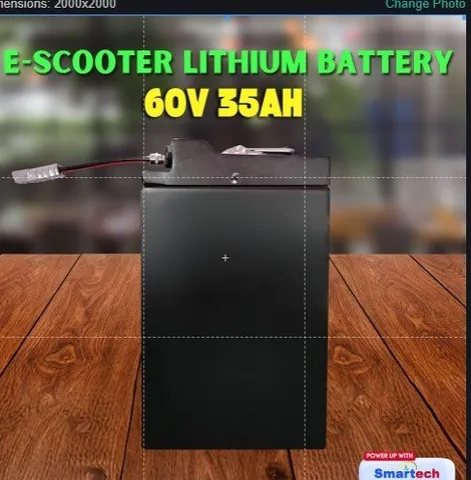 60V 35Ah Lithium E-Scooter Battery - photo 4
